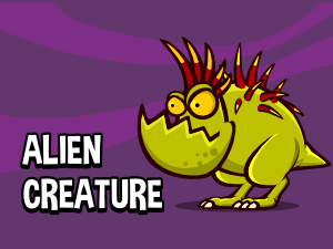 Alien creature