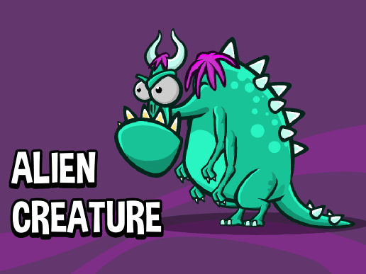 Alien creature