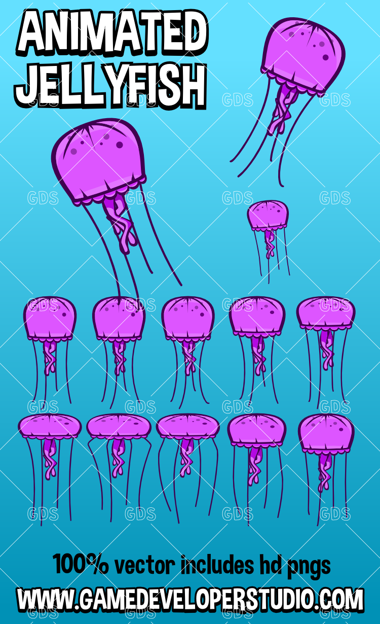 Animated jellyfish