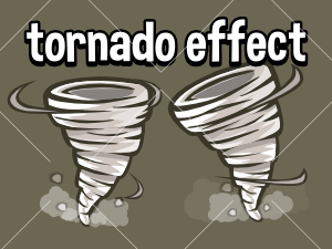 Animated Tornado  effect