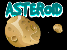 Asteroid sprite
