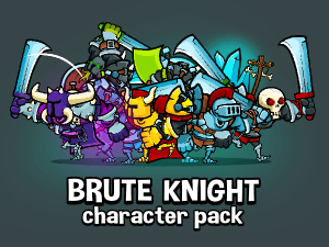 Brute knight character pack