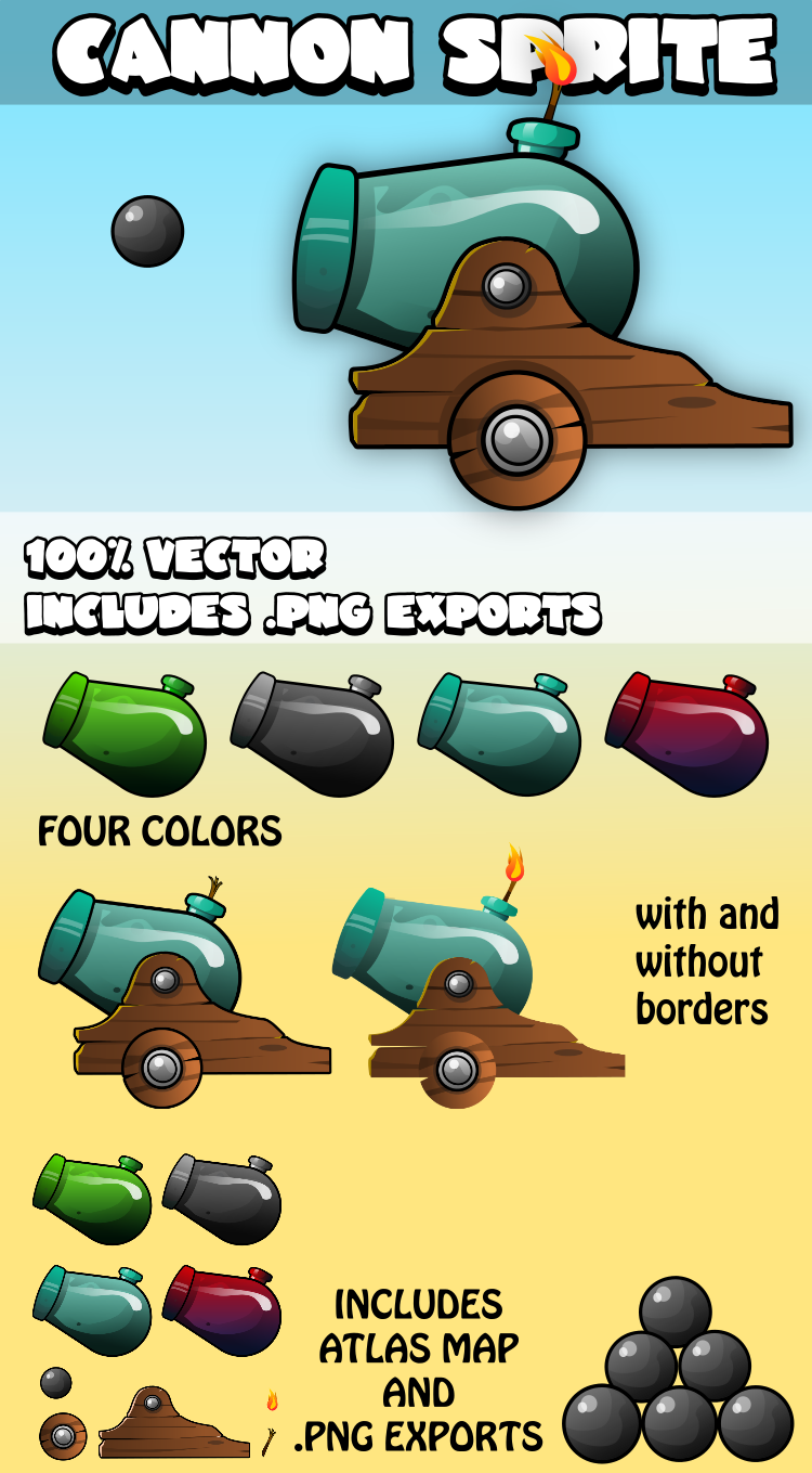 Cannon sprite
