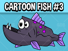 Cartoon fish 3