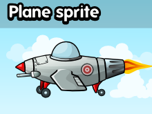 Cartoon plane