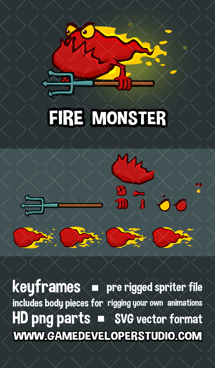 Fire monster