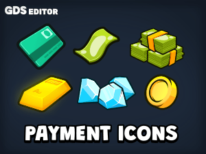 Game payment icons