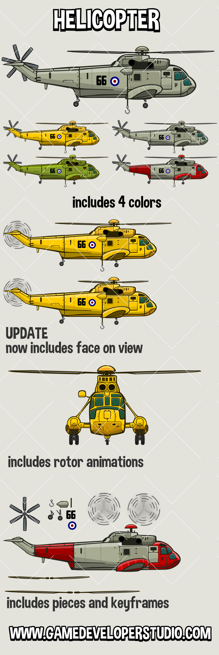 Helicopter sprite