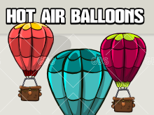 Hot air ballons