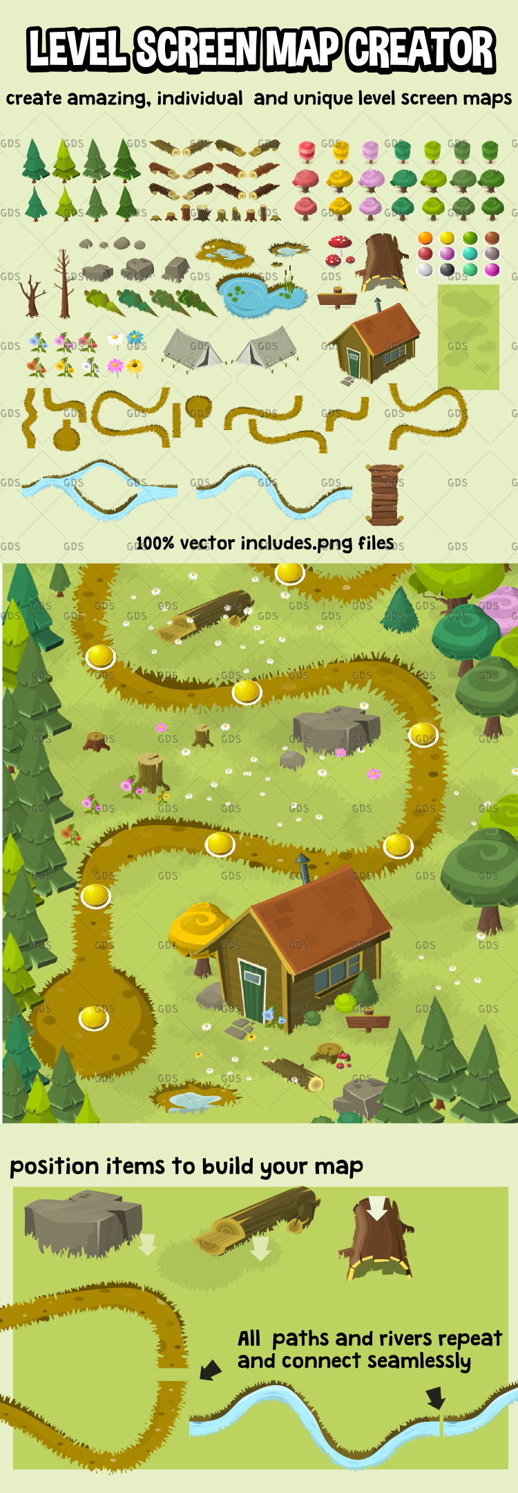 Level map creation pack