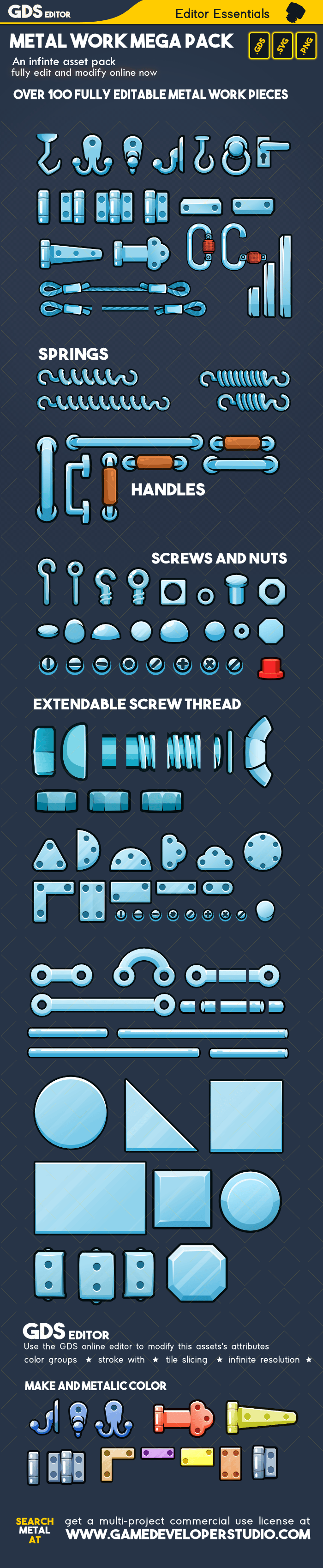 Metal work mega pack