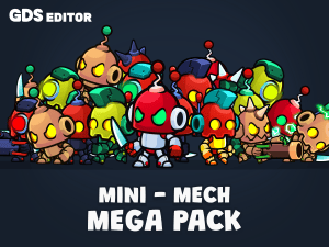 Mini Mech enemy mega pack