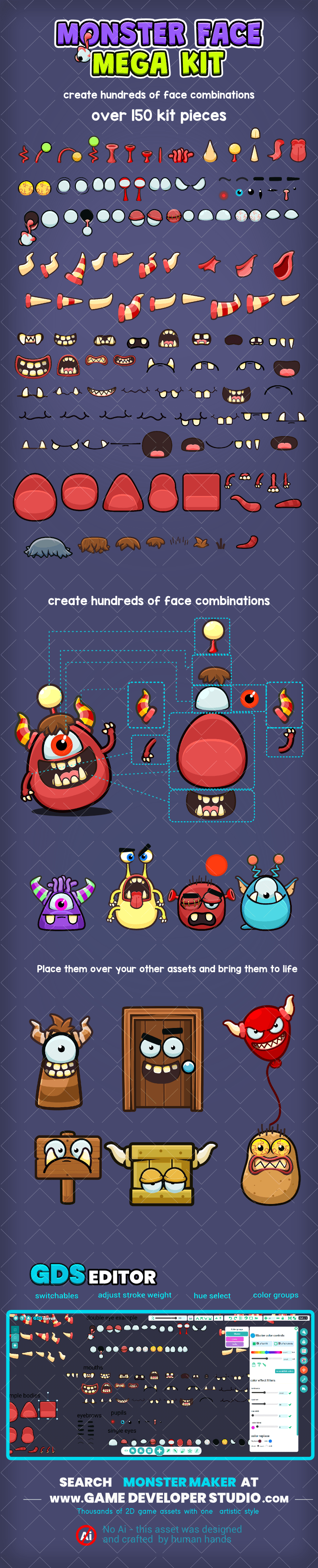 Monster maker mega kit