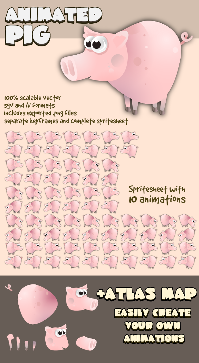 Pig sprite 