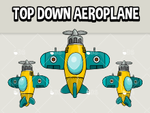 Top down aeroplane