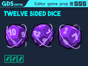 twelve sided dice