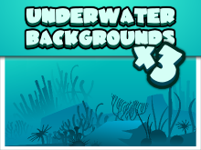 Three underwater backgrounds